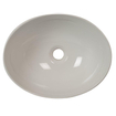 Plieger Scale vasque à poser en céramique ovale 40,6x32,2x18,2 blanc 4338162