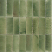 SAMPLE Ceralto Alvera Decor Wandtegel 5x15cm 10mm Giada SW914208