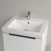 Villeroy & Boch Subway 2.0 lavabo-meuble - 60x47cm - 1 trou de robinet avec trop-plein blanc 1024106
