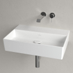 Villeroy & Boch Memento 2.0 lavabo - dessous rectifié 60x42cm - sans trop-plein sans trou de robinetterie blanc SW358425