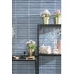 La Platera Cerámica Kromo Carreau mural en céramique - 35x35cm - 9.2mm - Bleu SW1245085