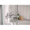 GROHE Swift QuickFix Badkraan - HOH=15cm - met omstel - met koppelingen - chroom SW1028102
