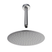 Fortifura Calvi Hoofddouche - 30cm - rond - plafondarm 20cm - Geborsteld RVS PVD (RVS) SW1212683