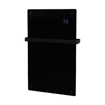 Eurom Alutherm Convectorkachel - 81.5x43.8cm - IP24 - 1200watt - wifi - vloer/wand- Verticaal - metaal/glas zwart mat SW999853