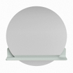 Mondiaz SPOT Miroir de salle de bains - rond 70cm - tablette de miroir - couleur Greey SW1235535