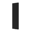 Plieger Siena designradiator verticaal dubbel 1800x462mm 1564W zwart grafiet (black graphite) 7253204