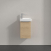 Villeroy & Boch Architectura Meuble sous-lavabo pour lave-mains - 24.3x31cm - 1 porte pivotante - gauche - chêne nordique SW1162658