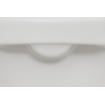 Duravit ME by Starck WC suspendu à fond creux Compact Rimless 37x48cm 4.5litres avec fixation cachée et Wondergliss blanc SW29536