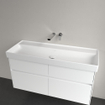Villeroy & Boch Collaro Lavabo pour meuble 120x47cm trou de robinet avec trop-plein Blanc Alpine SW358334