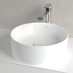 Villeroy & Boch Collaro opzetwastafel - rond Ø40cm - zonder overloop zonder kraangat ceramic+ wit SW358382