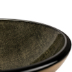 Saniclass Pesca Limone Vasque à poser - 30x10,5cm - rond - verre trempé - or vert SW213536
