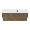 Mondiaz JOYA 100cm toiletmeubel - kleur Dusk - Wastafel FAYE positie Midden 1 kraangat kleur Talc. SW1421591