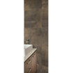 SAMPLE Terravito Dalora wand- en vloertegel - 60x60cm - 9mm - Vierkant - gerectificeerd - Betonlook - Bronze mat SW735998