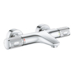 GROHE Grohtherm Badmengkraan - thermostatisch - opbouw - zonder S-koppeling en rozetten - chroom SW656533