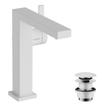 Hansgrohe Tecturis E Wastafelmengkraan - klikwaste - 15.7cm uitloop - mat wit SW918736