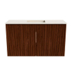 Mondiaz JOYA-DLUX 70cm toiletmeubel - kleur Ruby - Wastafel FAYE positie Midden 1 kraangat kleur Meli. SW1425345