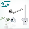 FugaFlow Eccelente Acces Toiletset 3-delig Chroom SW1123845