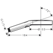 Hansgrohe Rainfinity Douchette à main 13cm finition or poli optique SW451578