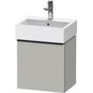 Duravit D-neo Meuble sous vasque 43.4x32.2x44cm 1 porte Gris béton mat SW640703