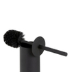 Tiger Noon Toiletaccessoireset Toiletborstel met houder Toiletrolhouder zonder klep Handdoekhaak Zwart SW877361