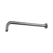 Wiesbaden 304 bras de douche avec fixation murale rond 40 cm inox brossé SW62413