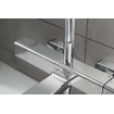 Hansgrohe Croma E280 showerpipe: m. mitigeur thermostatique bain m. 1 jet pomme de tête m. 3 jets douchette multi et flexible de douche 160cm chrome SW297546