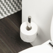 Tiger Boston Porte-papier toilette réserve XL 5x23.5x8.6cm inox poli brillant SW25207