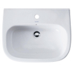 Duravit D-code lavabo 60x46cm 1 trou de robinet sans trop-plein blanc 0295814
