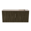 Mondiaz JOYA-DLUX 90cm toiletmeubel - kleur Shadow - Wastafel FAYE positie Rechts 1 kraangat kleur Arena. SW1424813