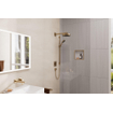 Hansgrohe Metropol afbouwdeel wandkraan met voorsprong uitloop 22.5cm brushed bronze SW358689