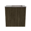Mondiaz JOYA-DLUX 40cm toiletmeubel - kleur Shadow - Wastafel FAYE positie Rechts 1 kraangat kleur Oza. SW1425018