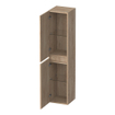 BRAUER Joy Wavy Armoire haute - 160x35x35cm - 1 porte - ouvrant à gauche ou à droite - sans poignée - Forest Wheat SW1201297