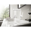 Hansgrohe Finoris Mitigeur lavabo 230 avec douchette extractible et bonde pop-up mat blanc SW651588