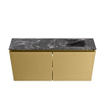 MONDIAZ TURE-DLUX Meuble toilette - 100cm - Oro - EDEN - vasque Lava - position droite - 1 trou de robinet SW1103942