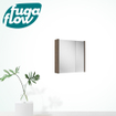 FugaFlow Eccelente Arredo Armoirede toilette 60cm avec panneau latéral Noyer SW1125996