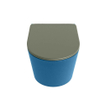 MONDIAZ LAVIE WC suspendu - 36x53cm - sans bride - Army (vert) - softclose - quick-release - abattant WC - Jeans (bleu) SW1208573