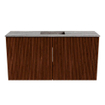 Mondiaz JOYA-DLUX 80cm toiletmeubel - kleur Ruby - Wastafel FAYE positie Midden Zonder kraangat kleur Oza. SW1425513