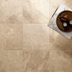 Edimax astor sénanque mélangé carrelage sol et mur 61x3x61,3cm aspect pierre naturelle beige mat SW545387