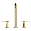 Grohe Atrio private collection wastafelkraan - L-size - 3gats - opbouw - cool sunrise SW930033