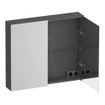 BRAUER Impress armoire de toilette - 80x70x15cm - sans éclairage - 2 portes miroir double face - Timber Grey SW1199034