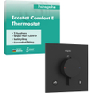 Hansgrohe Ecostat Comfort E - thermostat encastré - 2 fonctions - noir mat SW1388485