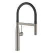 GROHE Essence nouveau robinet de cuisine 1 trou avec douchette professionnelle automatique avec douchette inversée Brushed Hard graphite brossé (anthracite) SW354672
