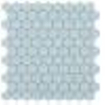 SAMPLE By Goof mozaiek hexagon light blue Wandtegel Mozaiek Mat Blauw SW735626