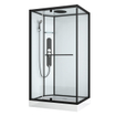 Allibert La Paz Cabine de douche 120x90cm rectangulaire Aluminium Chrome SW734705