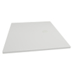 Xenz flat sol de douche 120x100x4cm rectangle acrylique blanc SW379034