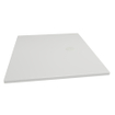 Xenz Flat Zero douchevloer - 120x100x4 - Acryl - wit SW379034