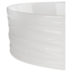 Differnz Wave vasque 37x37x12cm céramique blanc brillant SW811272