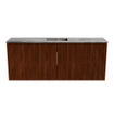 Mondiaz JOYA-DLUX 100cm toiletmeubel - kleur Ruby - Wastafel FAYE positie Midden Zonder kraangat kleur Sombra. SW1425675