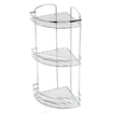 Plieger Solid étagère d'angle 3 niveaux modèle fil chromé SW104940