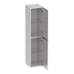 BRAUER Elevate armoire de salle de bains - 160x35x35cm - hors poignées rapportées - 2 portes - ouverture à gauche ou à droite - blanc mat SW1199990